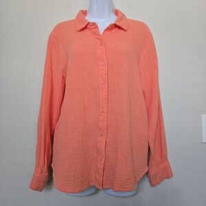 Splendid 100% Cotton Button Down Shirt